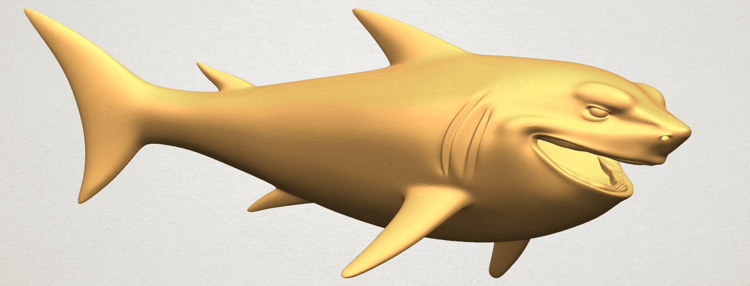 Free 3D file Shark 🦈・3D printable model to download・Cults